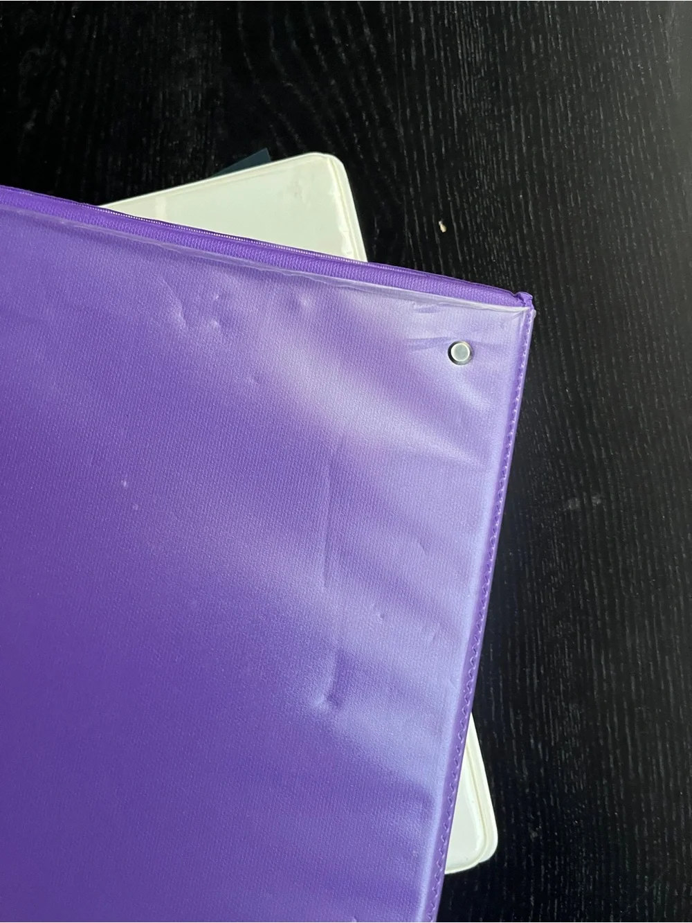Avery purple white